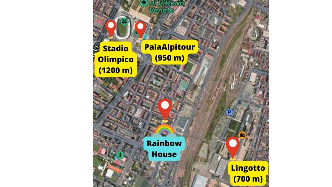 Rainbow House Lingotto Inalpi Apartment Торино Екстериор снимка